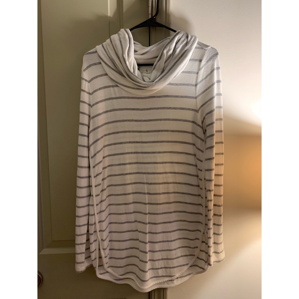 Cowl neck tunic